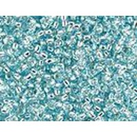 Silver Lined Aqua, Colour 0018, Miyuki Size 15/0 Seed Beads, Approx 8.2 Grams, 