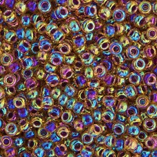 Bulk Bag Purple Rainbow Iris/AB Miyuki 11/0 Seed Beads, 250g, Colour 0342