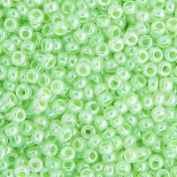 Bulk Bag Light Crystal Green Miyuki 11/0 Seed Beads, 250g, Colour 0520