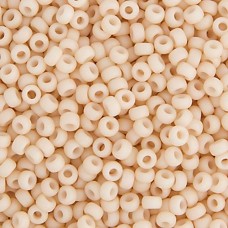 Dark Cream Opaque Matte Miyuki 11/0 Seed Beads, 250g, Colour 2022