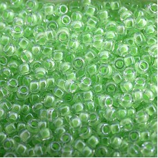 Colour Lined Lime Green Luminous Neon Color Miyuki 11/0 Seed Beads, 250g, Colour...