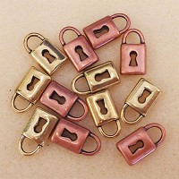 One Off Wonder Mixed Padlock Charms