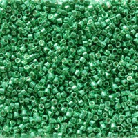 DB2505 Dark Green Mint Galvanised Duracoat, size 11/0 Miyuki Miyuki Delica Beads, 50g wholesale bag