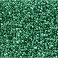 DB2506 Dark Aqua Green Galvanised Duracoat, size 11/0 Miyuki Miyuki Delica Beads, 50g wholesale bag