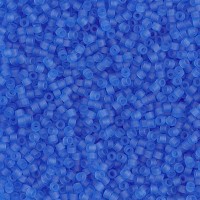 DB1270 Matte Transparent Azure, Size 11/0 Miyuki Delica Beads, 50g Wholesale Pack