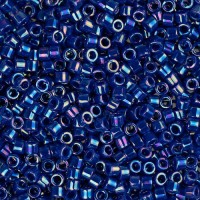 DB0165 Cobalt Blue AB, Size 11/0 Miyuki Delica Beads, 5.2g approx