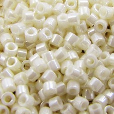 DBS0203  Cream Ceylon Miyuki 15/0 Miyuki Delica Beads, colour 0203, 5.2g approx...