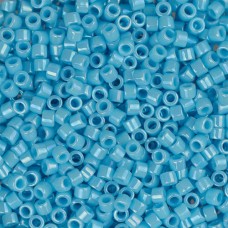 DBS0215  Opaque Sky Blue Luster Miyuki 15/0 Miyuki Delica Beads, colour 0215, 5...