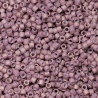 DB0379 Matte Opaque Dusty Mauve Luster, Size 11/0 Miyuki Delica Beads, 5.2g approx.