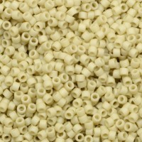 DB0388 Matte Opaque Bone Luster, Size 11/0 Miyuki Delica Beads, 50g approx.