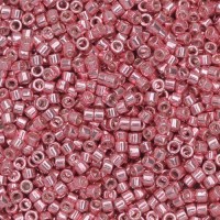 DB0420 Pink Opaque Galvanized-Dyed, Size 11/0 Miyuki Delica Beads, 5.2g approx.