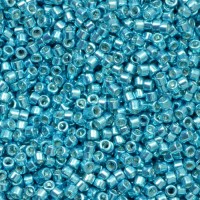 DB0427 Galvanised Dark Aqua, Size 11/0 Miyuki Delica Beads, 50g approx.