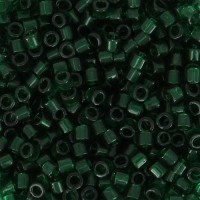 DB0713 Dark Emerald , Size 11/0 Miyuki Delica Beads, 5.2g approx.