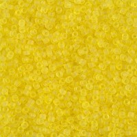 DB0743 Yellow Transparent, Size 11/0 Miyuki Delica Beads, 5.2g approx