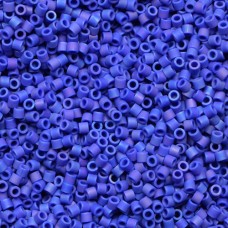 DBS0880 Cobalt Opaque AB Matte, Size 15/0 Miyuki Delica Beads, 5.2g approx.