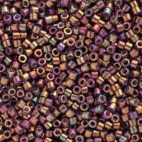 DBS1010  Metallic Earth Batik Luster, Colour 1010 15/0 Miyuki Delica Beads, 5.2g approx.