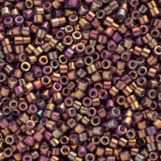 DBS1010  Metallic Earth Batik Luster, Colour 1010 15/0 Miyuki Delica Beads, 5.2...