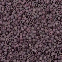 DB1062 Matted Metallic Purple Sage Miyuki 11/0 Delica Beads, 50 Gram Bag