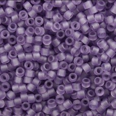 DBS1265  Matte Transparent Lt.Amethyst, Colour 1265 15/0 Miyuki Delica Beads, 5...