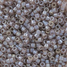 DBS1486  Transp Taupe Luster, Colour 1486 15/0 Miyuki Delica Beads, 5.2g approx...