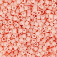 DB1493 Light Salmon Opaque, Size 11/0 Miyuki Delica Beads, 50gm bag