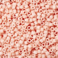 DB1513 Light Salmon Opaque, Size 11/0 Miyuki Delica Beads, 50 Gram Bag *Being discontinued by Factory*