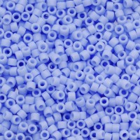 DB1587 Matte Opaque Agate Blue Miyuki 11/0 Delica Beads, 5.2g approx.