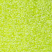 DB1857 Lime Acid Silk Inside Dyed, Size 11/0 Miyuki Delica Beads, 50gm bag 