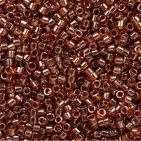 DB1891 Dark Topaz Transparent Luster, Size 11/0 Miyuki Delica Beads, 5.2g approx. 