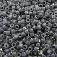 DB2368 Opaque Charcoal Grey Duracoat size 11/0 Miyuki Delica Beads, 5.2g approx.