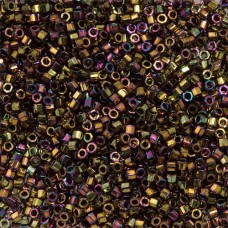 DBSC-0023 Bronze AB Metallic , Colour code  23 Size 15/0 Cut Miyuki Delica Beads...