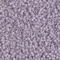 DBS0356  Matted Opaque Light Mauve Miyuki 15/0 Miyuki Delica Beads, colour 0356, 5.2g approx.