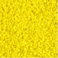 DBS0721  Opaque Yellow Miyuki 15/0 Miyuki Delica Beads, colour 0721, 5.2g appro...