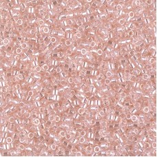 DBS1223  Transparent Pink Mist Luster, Colour 1223 15/0 Miyuki Delica Beads, 5....