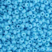 Lt. Blue Opaque  Colour -0413 Miyuki 15/0 Seed Beads, 8.2gm apprx.