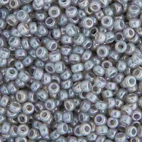 Silver Grey Ceylon  Colour -0526 Miyuki 15/0 Seed Beads, 8.2gm apprx.