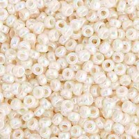 Antique Ivory Pearl Ceylon  Colour -0592 Miyuki 15/0 Seed Beads, 8.2gm apprx.