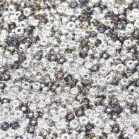 Crystal Bermuda Blue, Miyuki 11/0 Union Seed Beads, Colour 55012, Approx. 22g