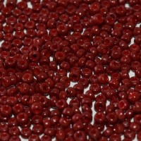 Opaque Maroon Duracoat Miyuki Seed Beads, Colour 4470, 8.2g approx.