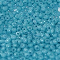 Opaque Nile Blue Duracoat Miyuki 15/0 Seed Beads, Colour 4478, 100g approx.