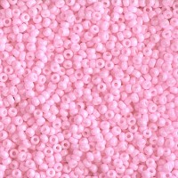 Pink Opaque Miyuki 8/0 Seed Beads, 250g, Colour 0415