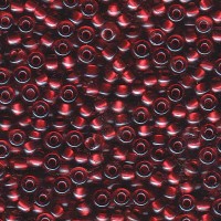 Pearlised Amethyst LIned Burgundy Miyuki 6/0 Seed Beads, 250g, Colour 3804