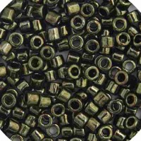 DBM0011 Olive Metallic, Size 10/0  Miyuki Delica Beads, Colour code -11 - Approx. 5.2g