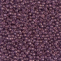 Amethyst Gold Luster Miyuki Size 8/0 seed beads, Colour 0312, 22gm