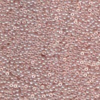 Light Rose Luster Miyuki 15/0 Seed Beads, 8.2g approx. , Colour 365