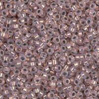 Copper Lined White Opal Miyuki 15/0 Seed Beads, 100g, Colour 0198