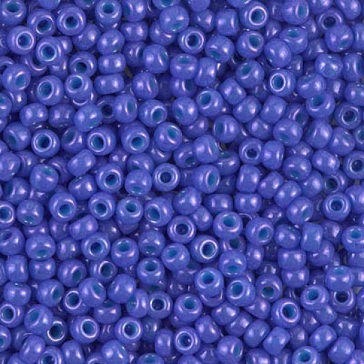 Opaque Purple Miyuki Size 8/0 seed beads, Colour 1477 22gm