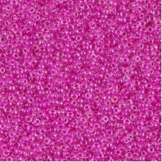 Fuschsia Lined Crystal Colour -0209, Miyuki 11/0, 22g