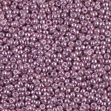 Galvanized Light Rose Miyuki 11/0 Seed Beads, 22g, Colour 1061L