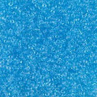 Light Blue Miyuki 15/0 seed beads, colour 0148, 8.2g approx.